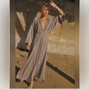 Free People Eliza Maxi Dress in Phantom